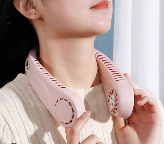 Portable neck fan