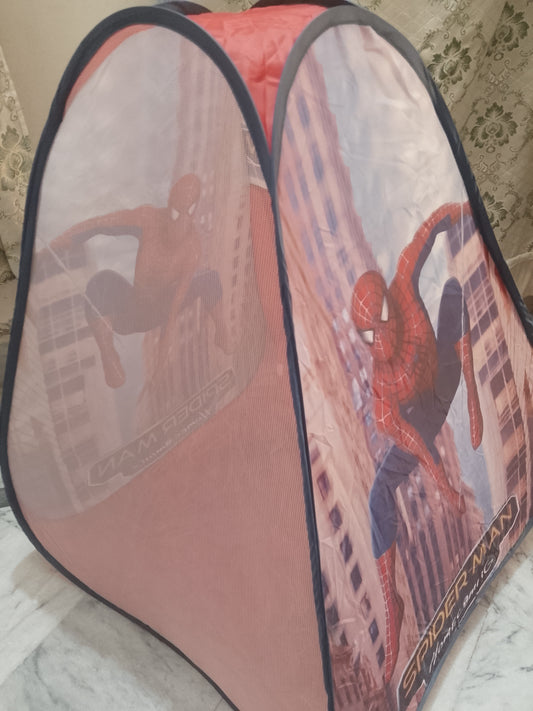 Tent house spider man